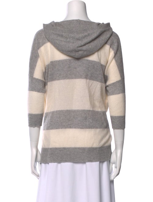 360 SWEATER Cashmere Striped Sweater