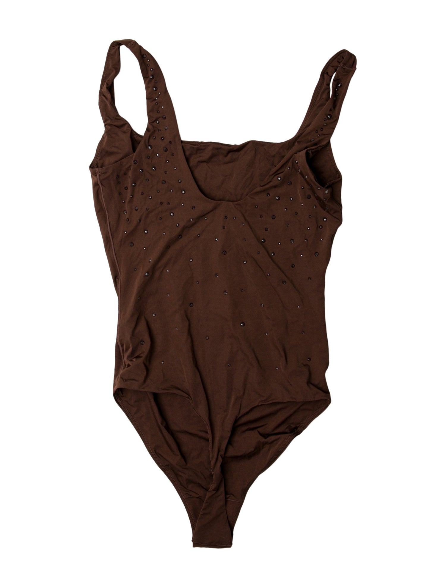 Swarovski x Skims Square Neckline Sleeveless Bodysuit