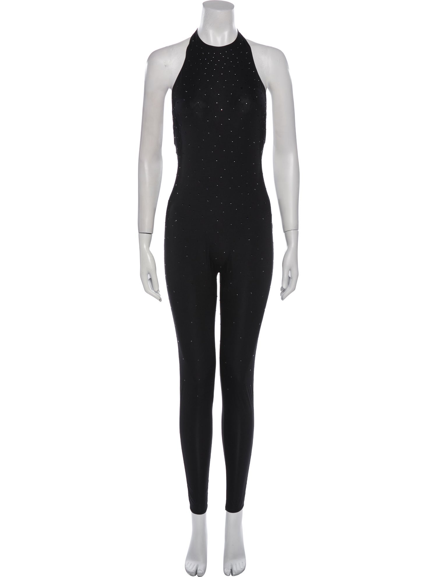 Swarovski x Skims Wool Crew Neck Jumpsuit w/ Tags