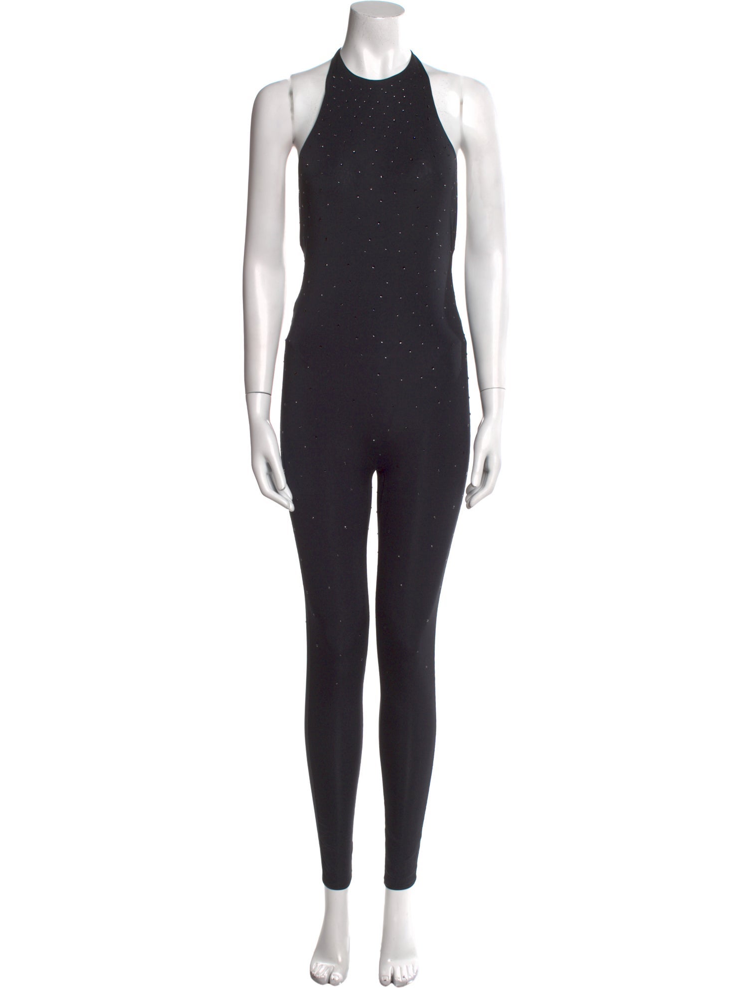 Swarovski x Skims Wool Crew Neck Jumpsuit w/ Tags