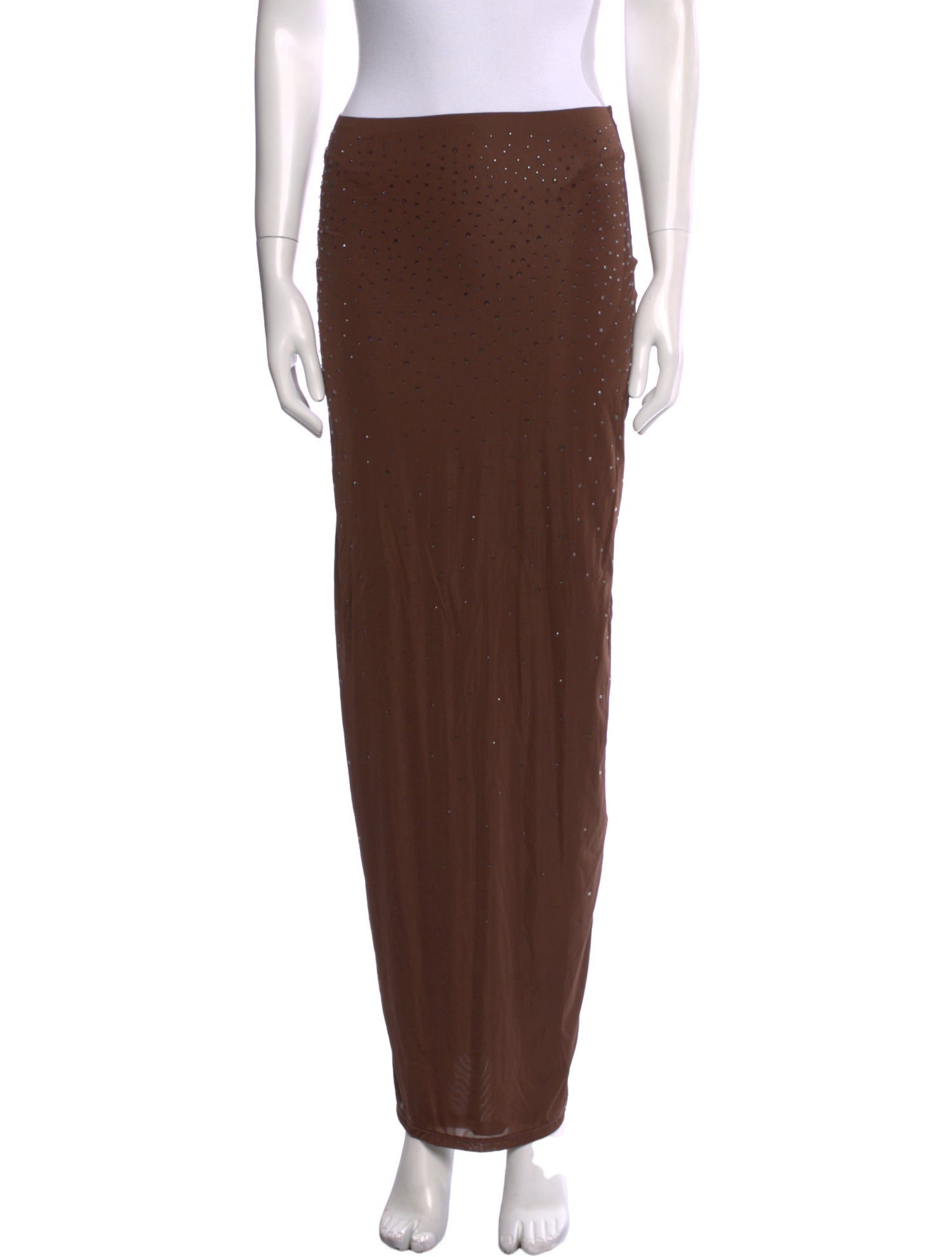 Swarovski x Skims Crystal Embellishments Long Skirt