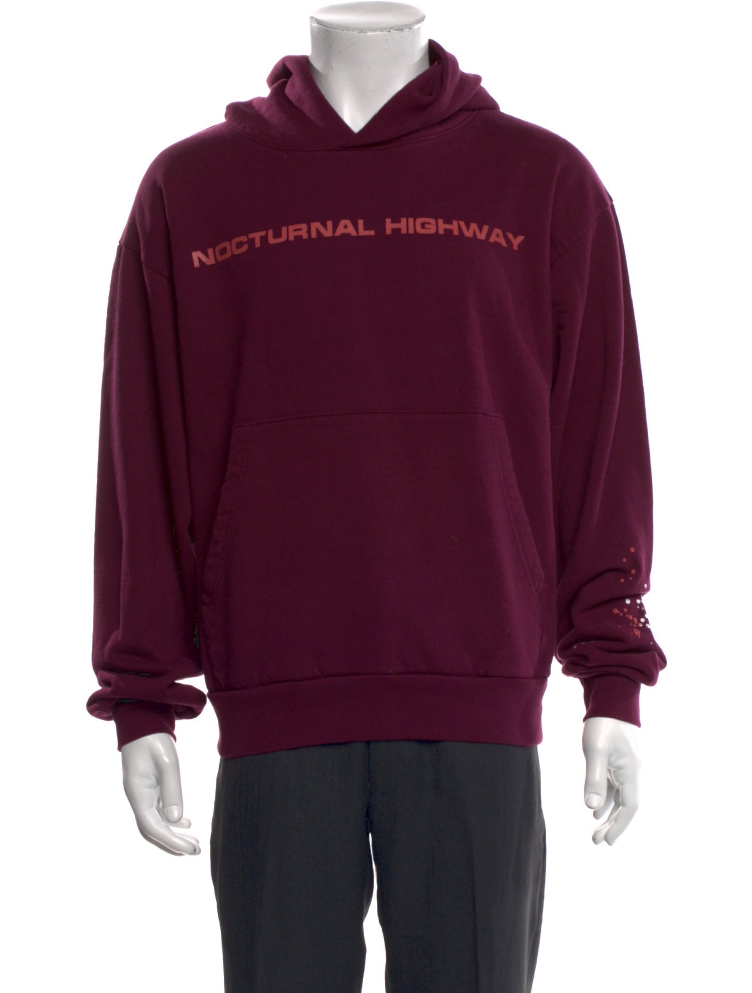 Spider Worldwide x Young Thug Graphic Print Crew Neck Hoodie