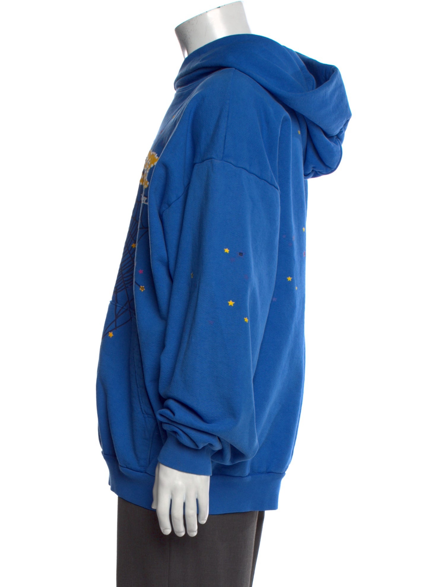 Spider Worldwide x Young Thug Graphic Print Crew Neck Hoodie