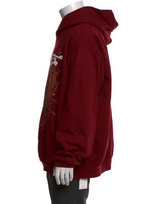 Spider Worldwide x Young Thug Graphic Print Collar Pullover