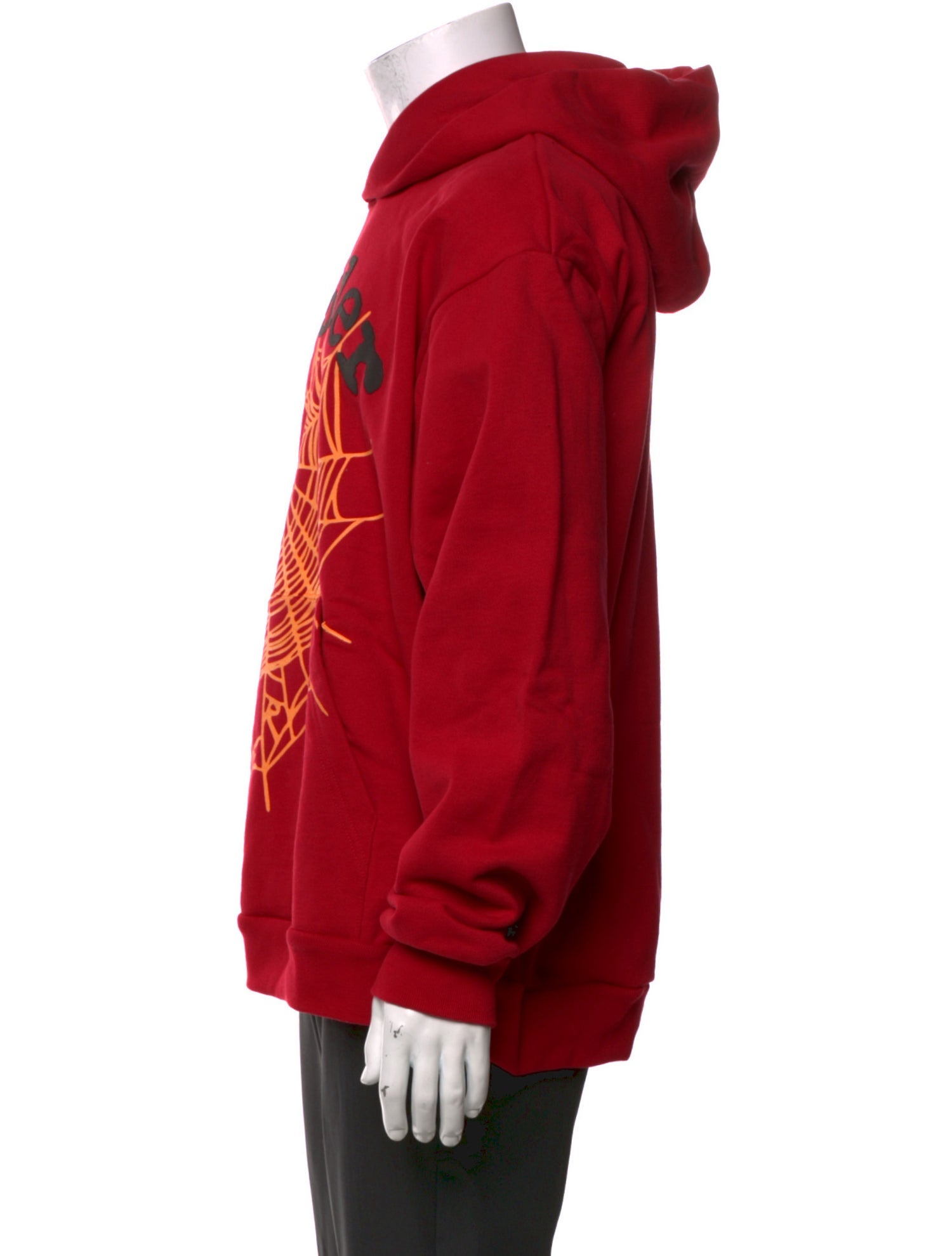 Sp5der Graphic Print Crew Neck Hoodie w/ Tags