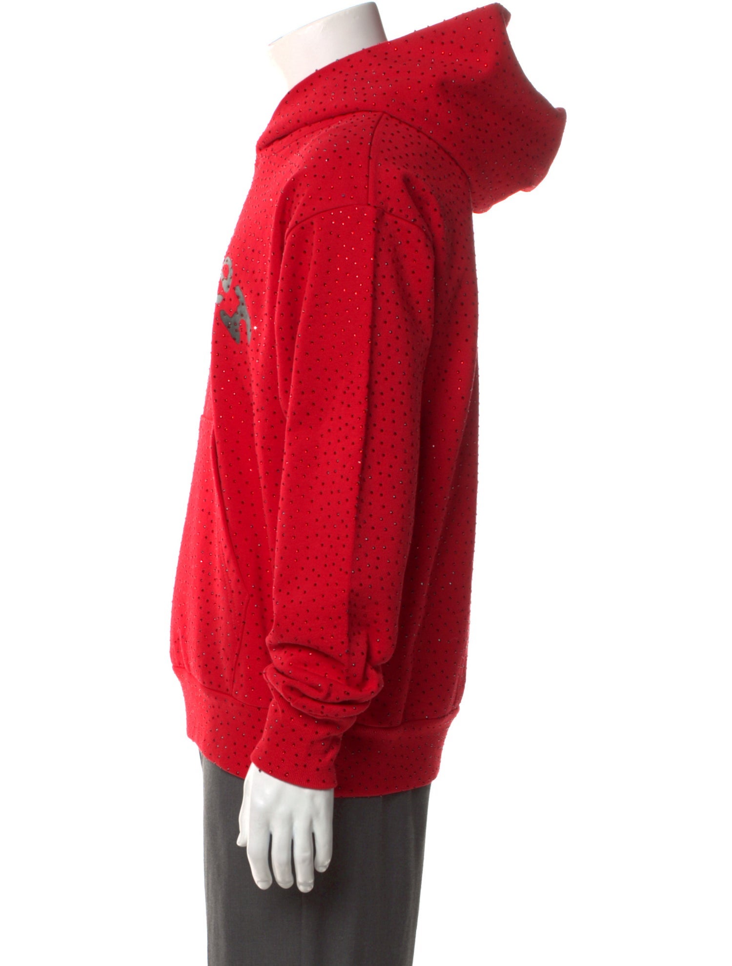 Spider Worldwide x Young Thug Graphic Print Crew Neck Hoodie