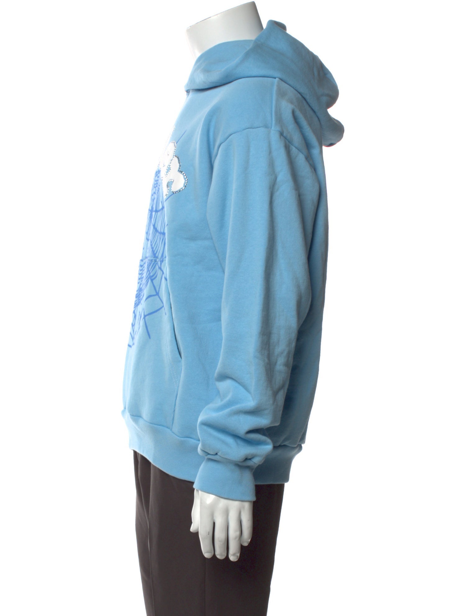 Spider Worldwide x Young Thug Graphic Print Crew Neck Pullover