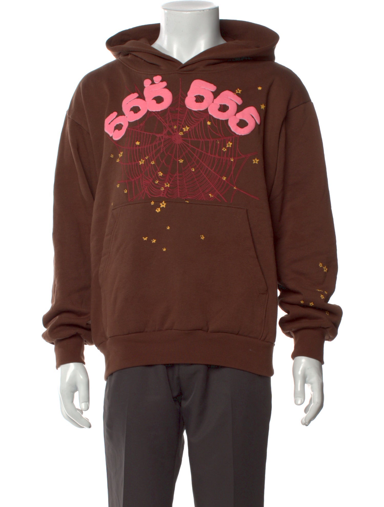 Spider Worldwide x Young Thug Graphic Print Turtleneck Pullover