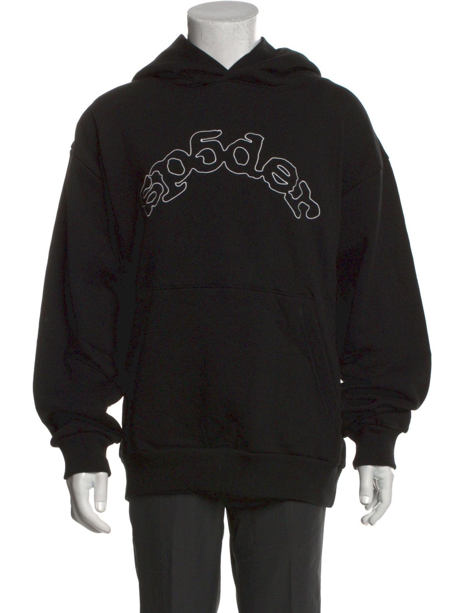 Spider Worldwide x Young Thug Graphic Print Long Sleeve Hoodie