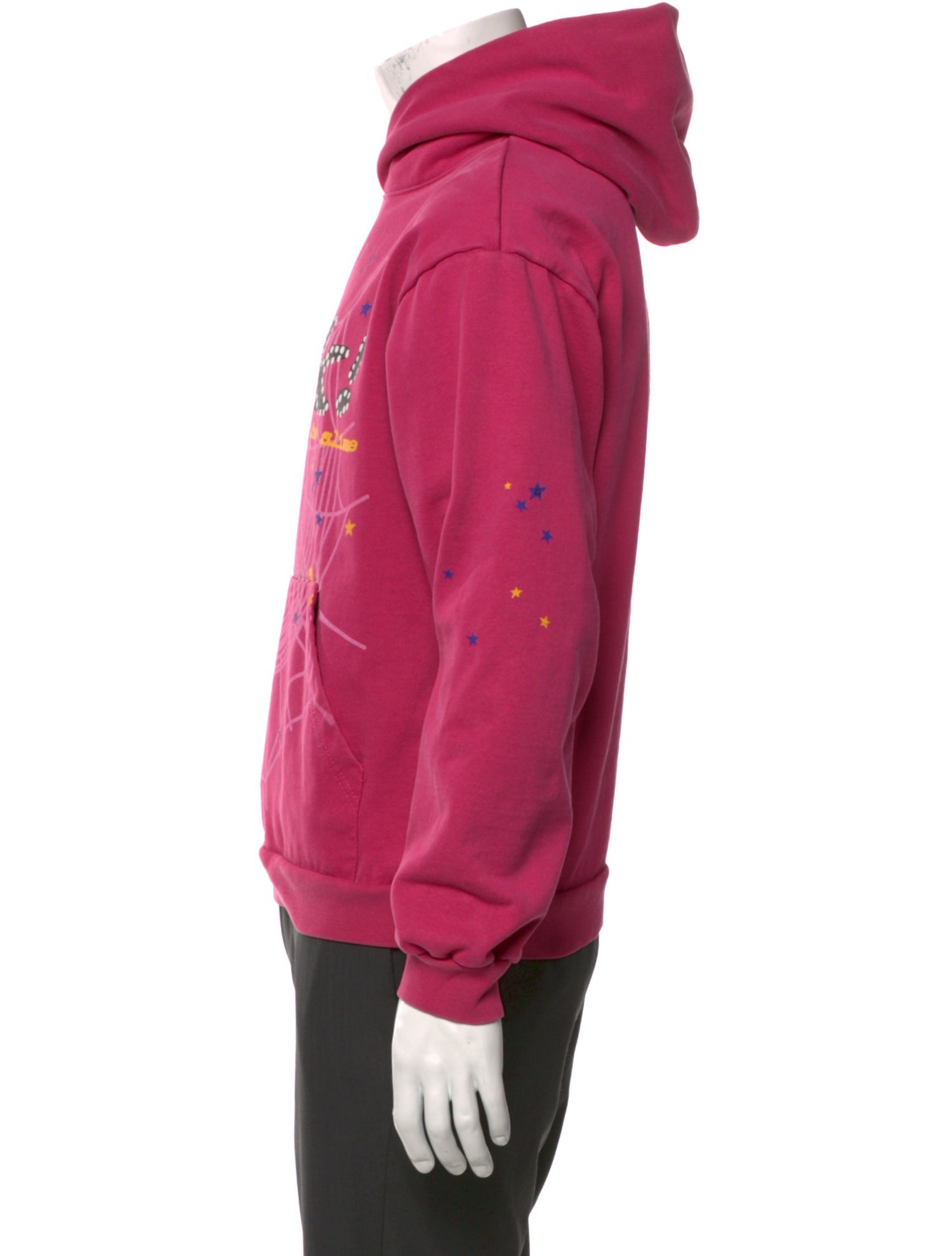 Spider Worldwide x Young Thug Graphic Print Crew Neck Hoodie