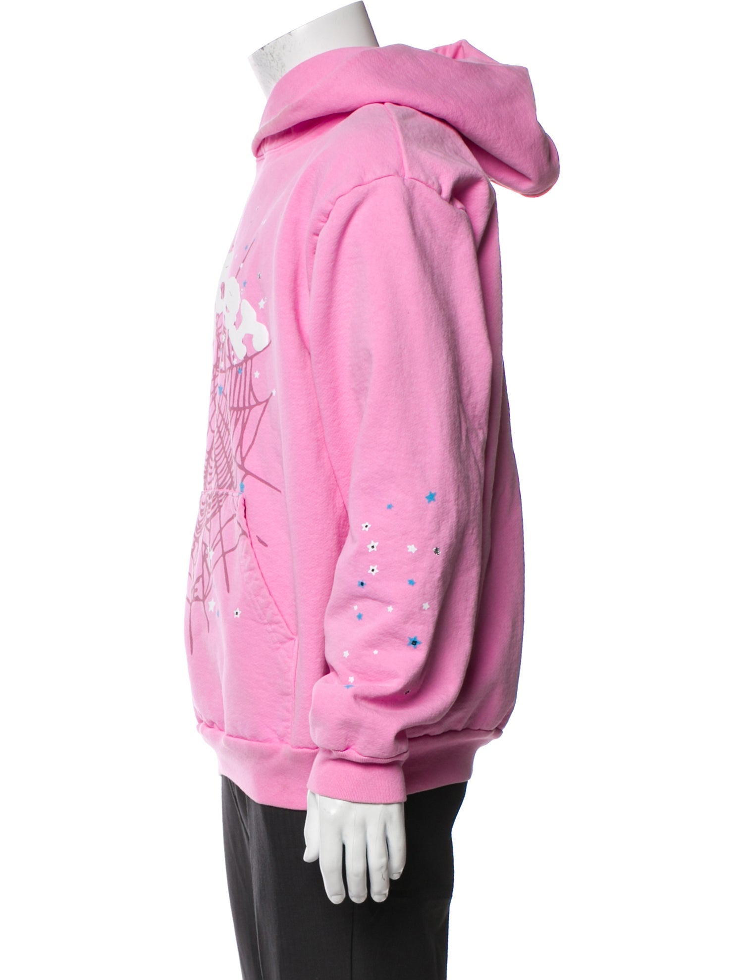Spider Worldwide x Young Thug Graphic Print Crew Neck Hoodie