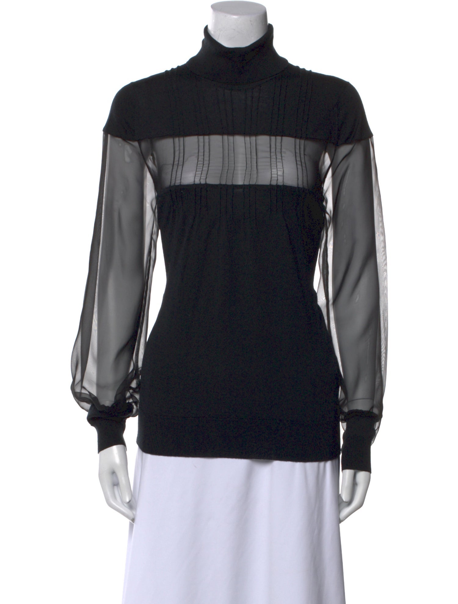 sacai x John Smedley Wool Striped Sweater