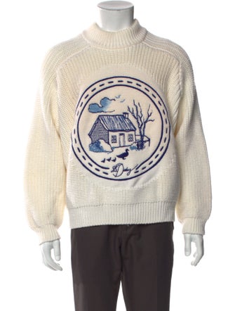 S.S. Daley Merino Wool Graphic Print Pullover