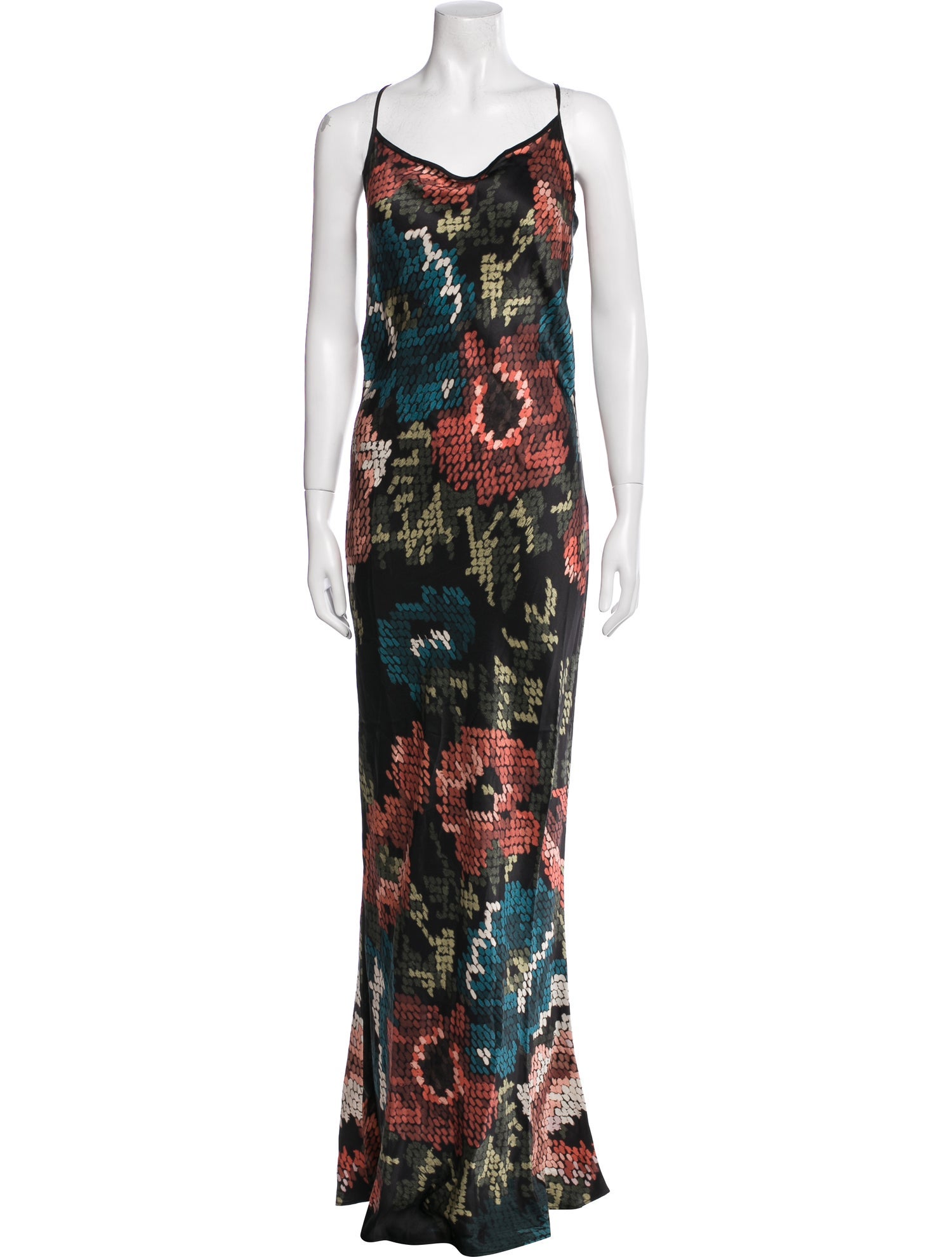 S.S. Daley Silk Long Dress