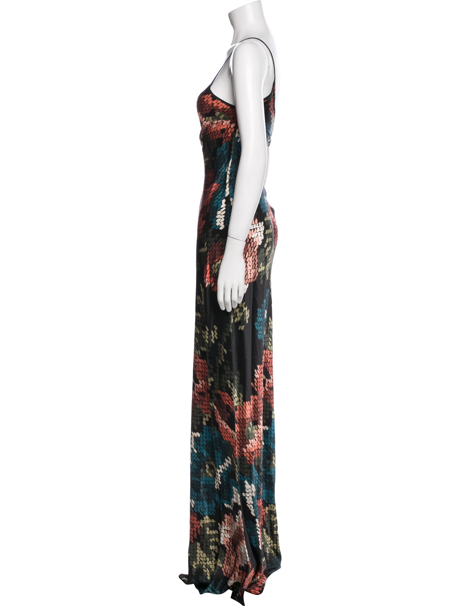 S.S. Daley Silk Long Dress