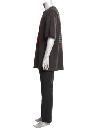 Saint Mxxxxxx x Denim Tears Graphic Print Crew Neck T-Shirt