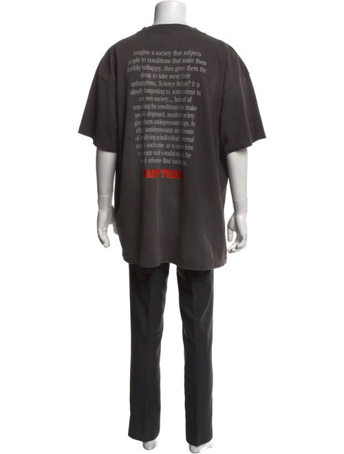 Saint Mxxxxxx x Denim Tears Graphic Print Crew Neck T-Shirt