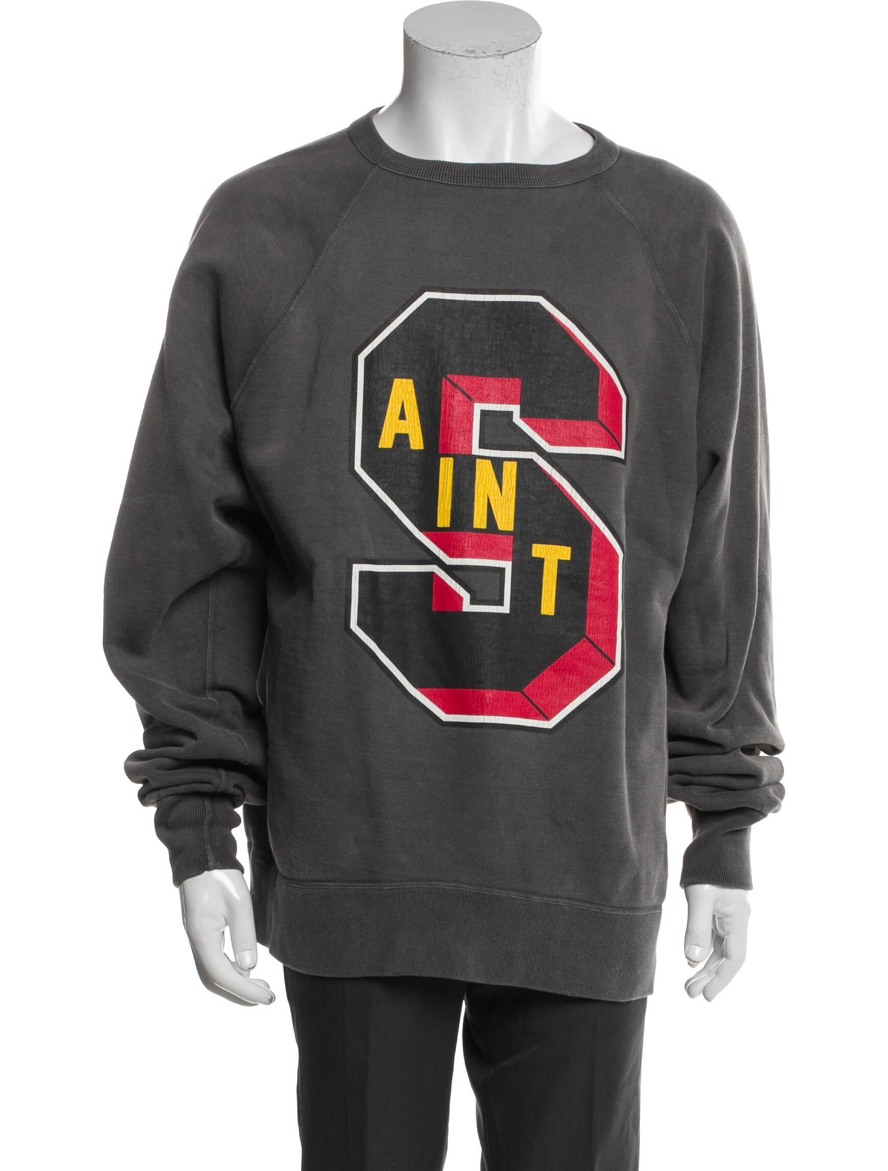 Saint Mxxxxxx x Denim Tears Graphic Print Crew Neck Pullover