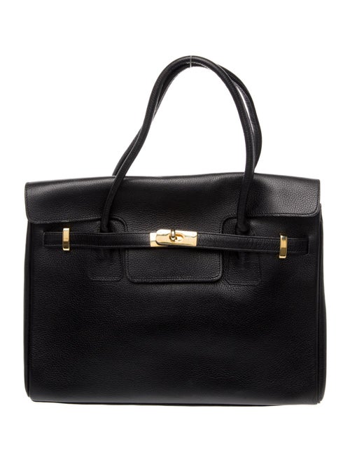 Sabatier Leather Top Handle Bag