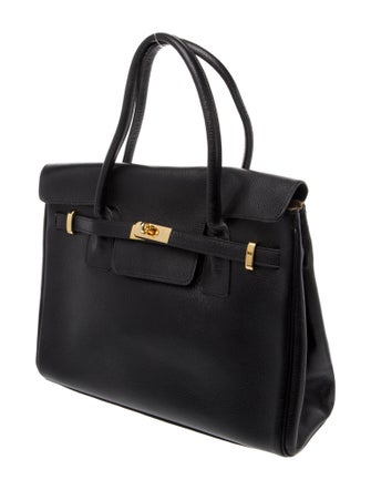 Sabatier Leather Top Handle Bag