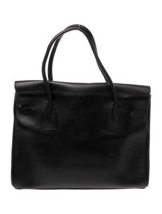 Sabatier Leather Top Handle Bag