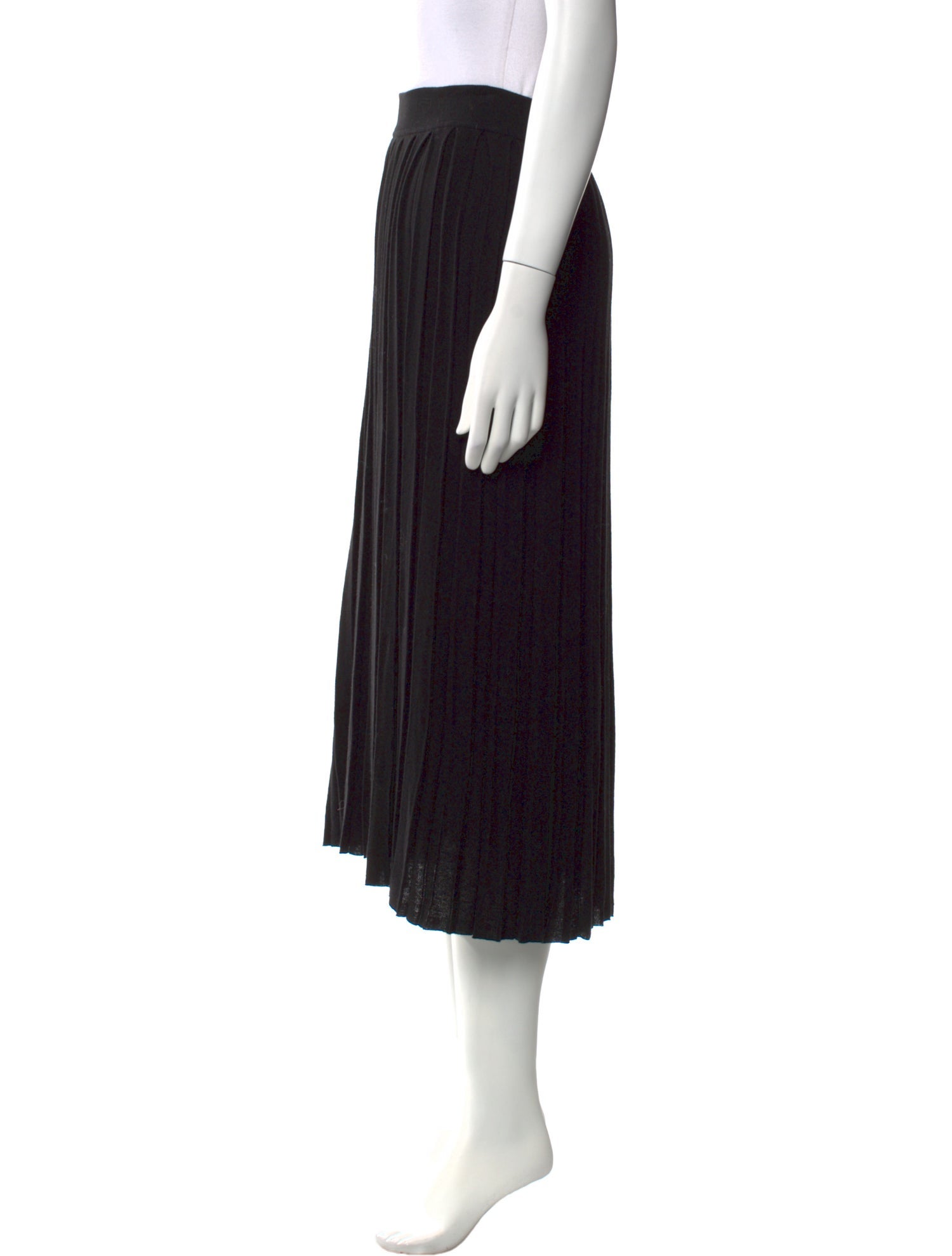 Sminfinity Velvet Midi Length Skirt