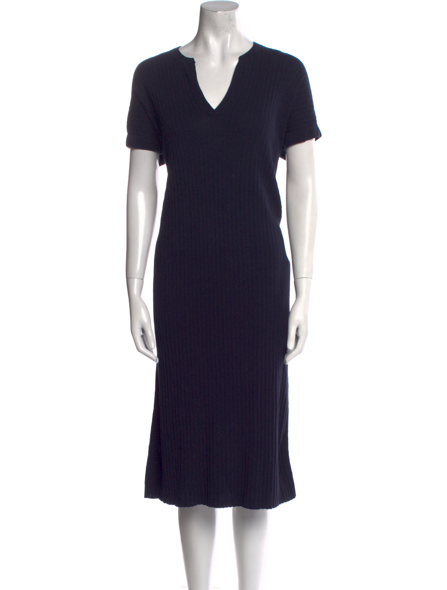 Sminfinity V-Neck Midi Length Dress