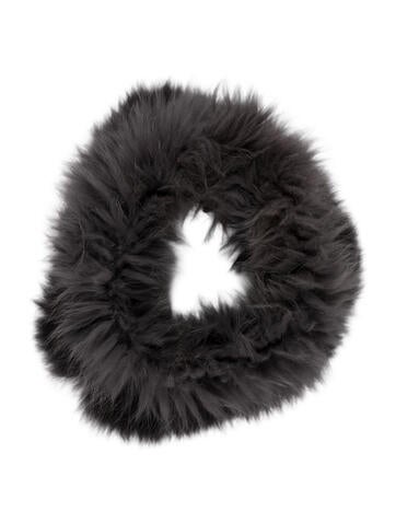 System Scarves and Shawls Fur Scarf