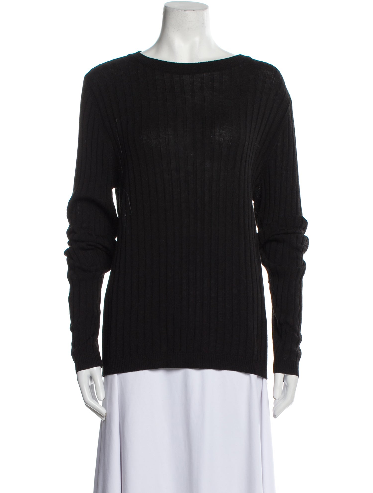 System Bateau Neckline Sweater