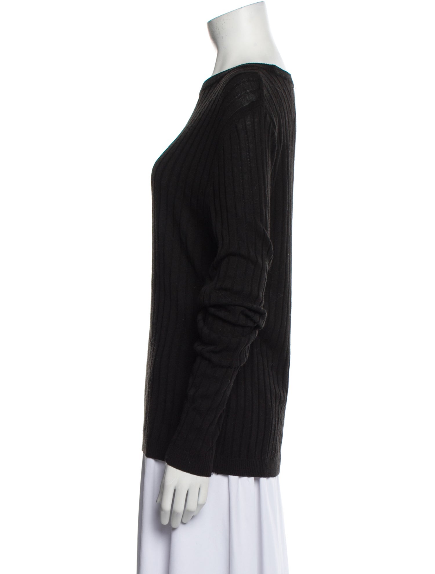 System Bateau Neckline Sweater