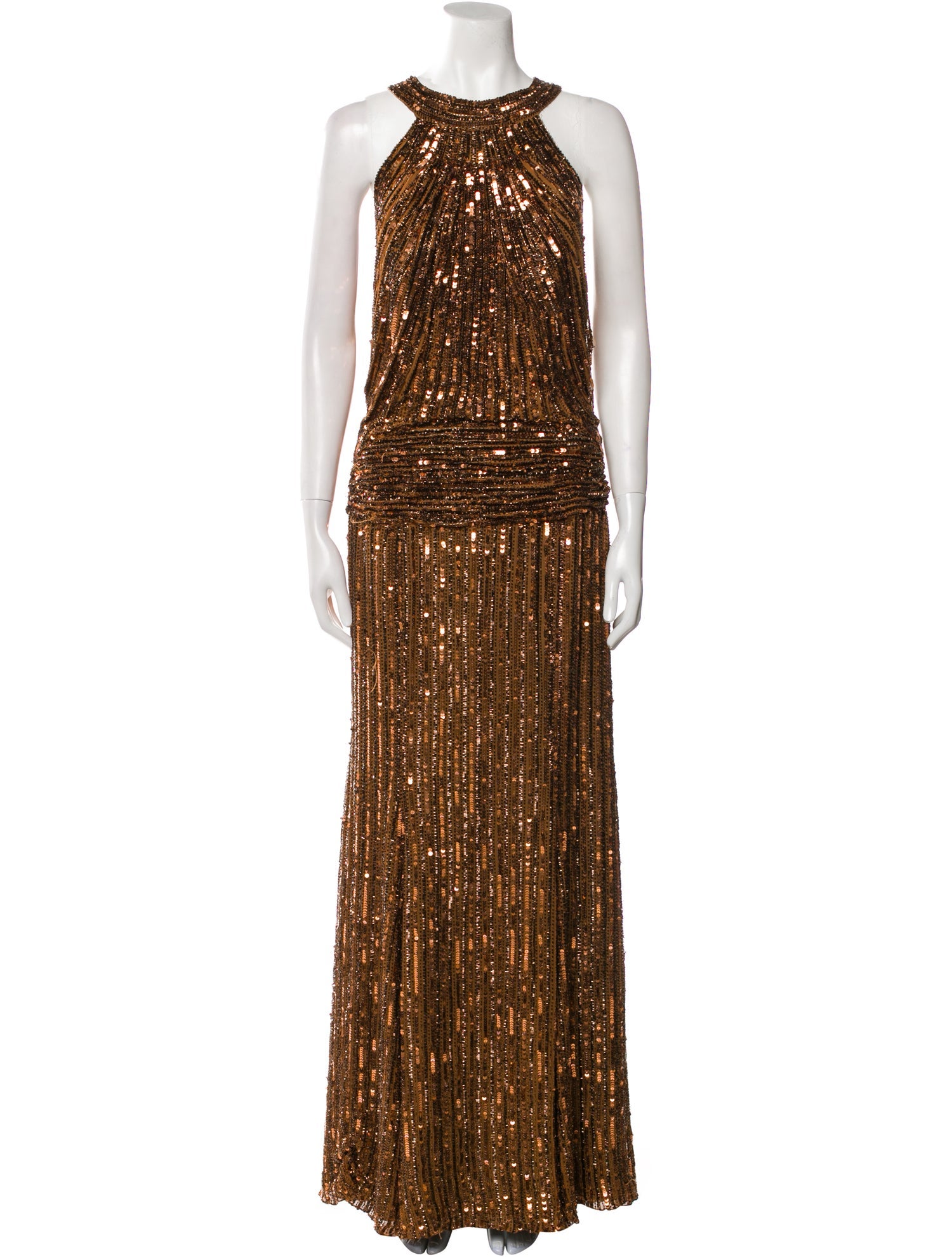Stephen Yearick Silk Long Dress
