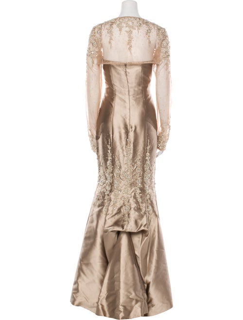 Stephen Yearick Silk Long Dress