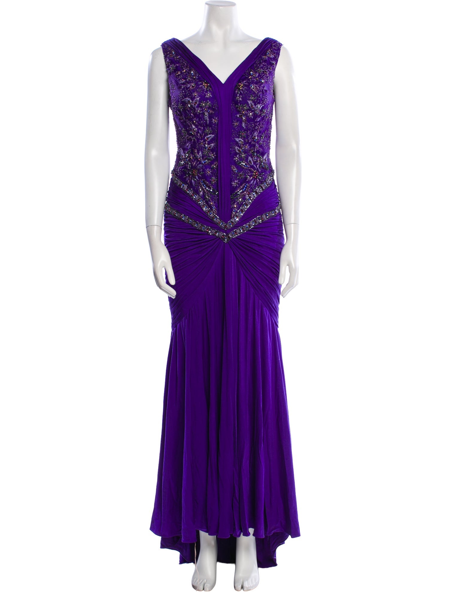 Stephen Yearick Silk Long Dress