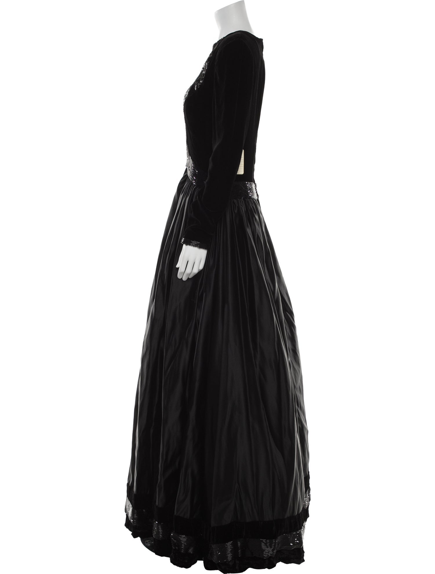 Stephen Yearick Silk Long Dress