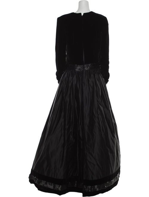 Stephen Yearick Silk Long Dress