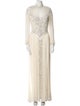 Stephen Yearick Silk Long Dress