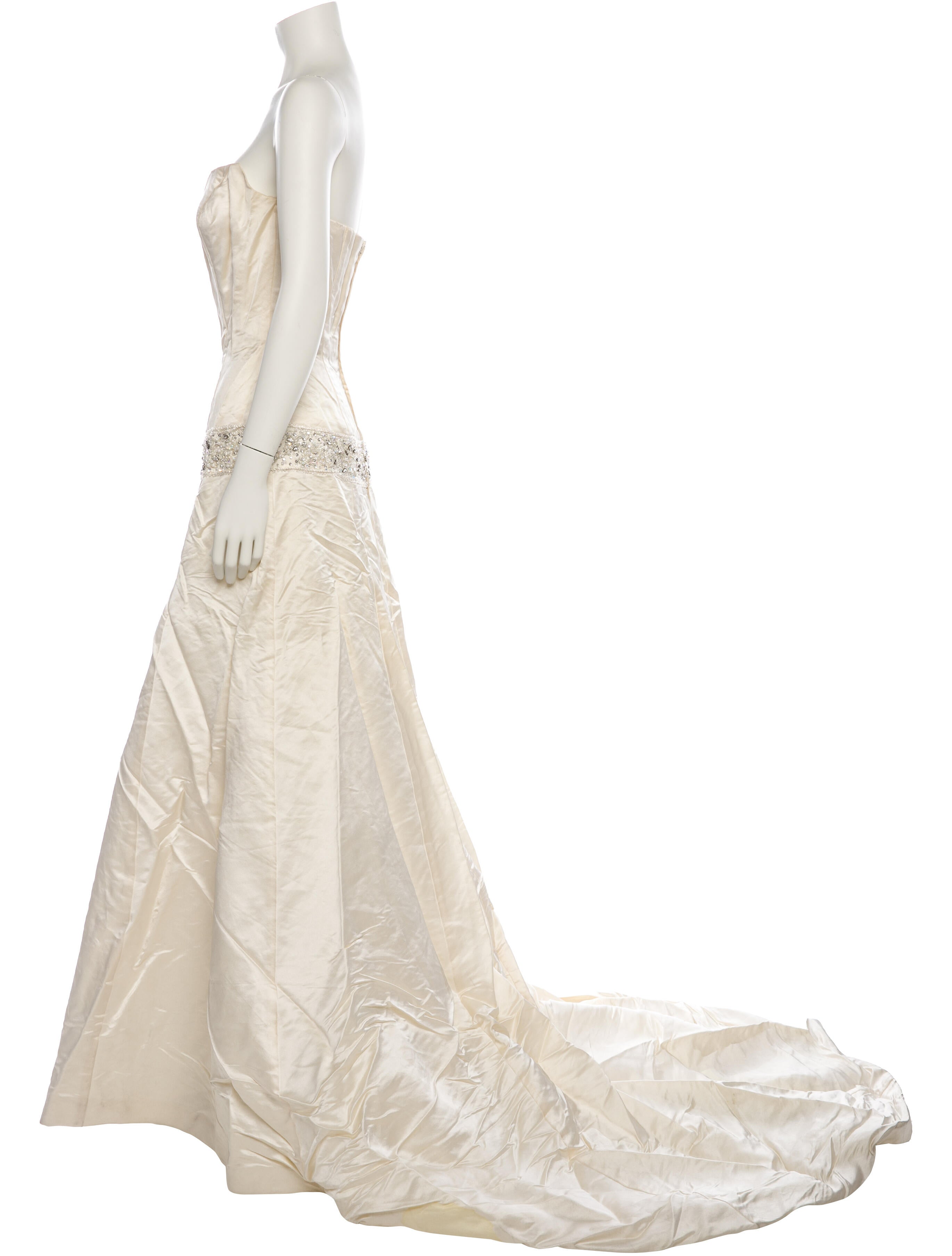 Stephen Yearick Silk Long Dress