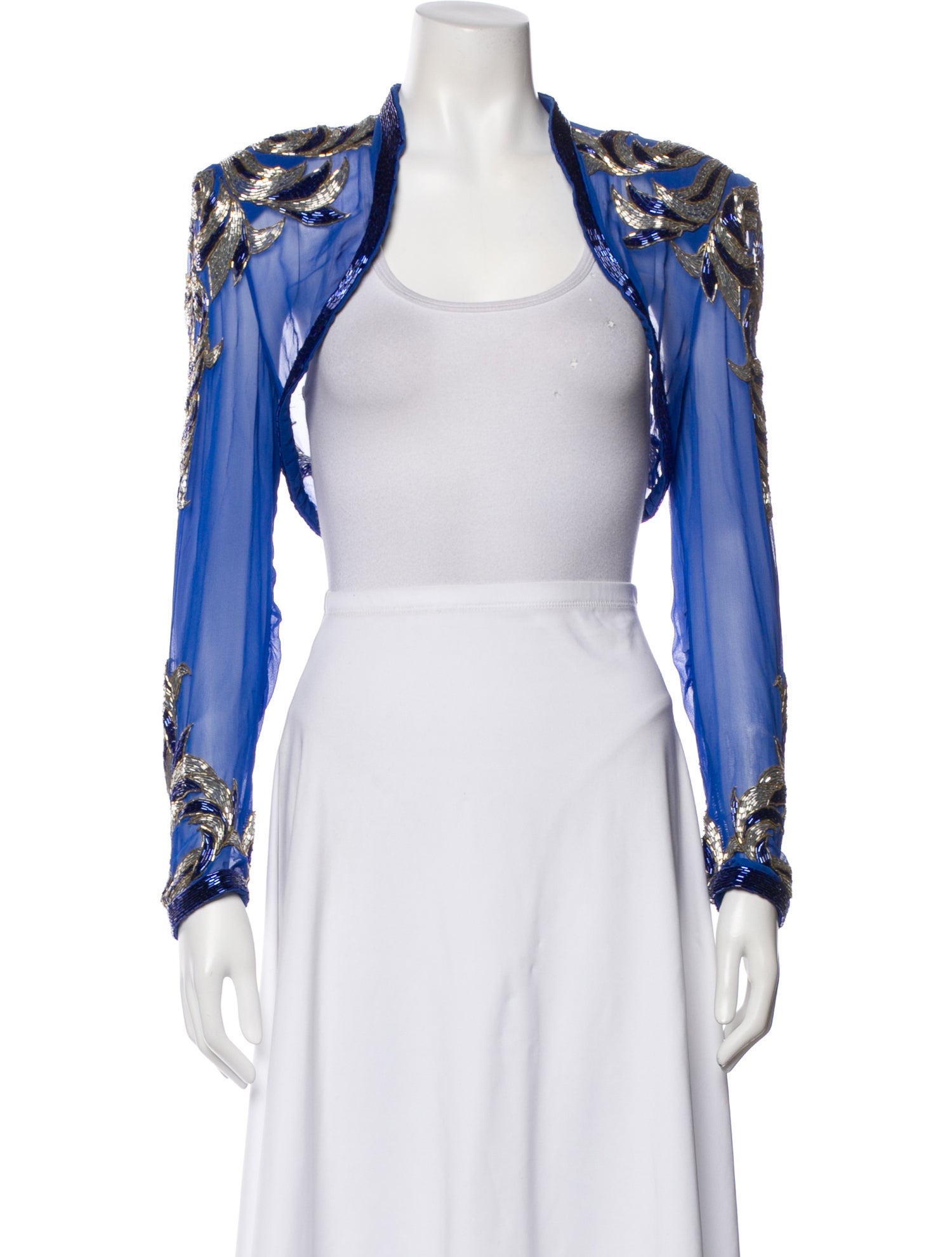 Stephen Yearick Vintage Silk Bolero