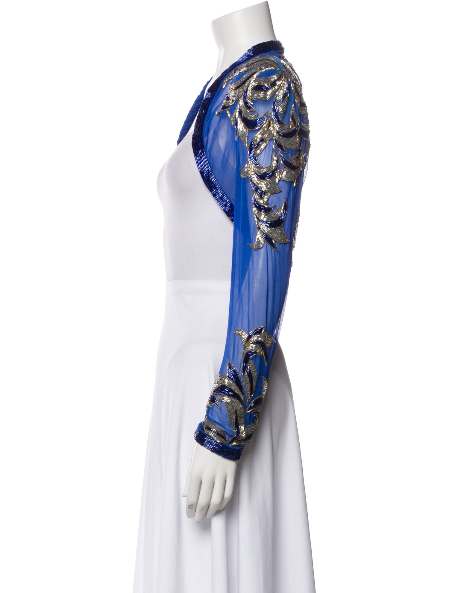 Stephen Yearick Vintage Silk Bolero