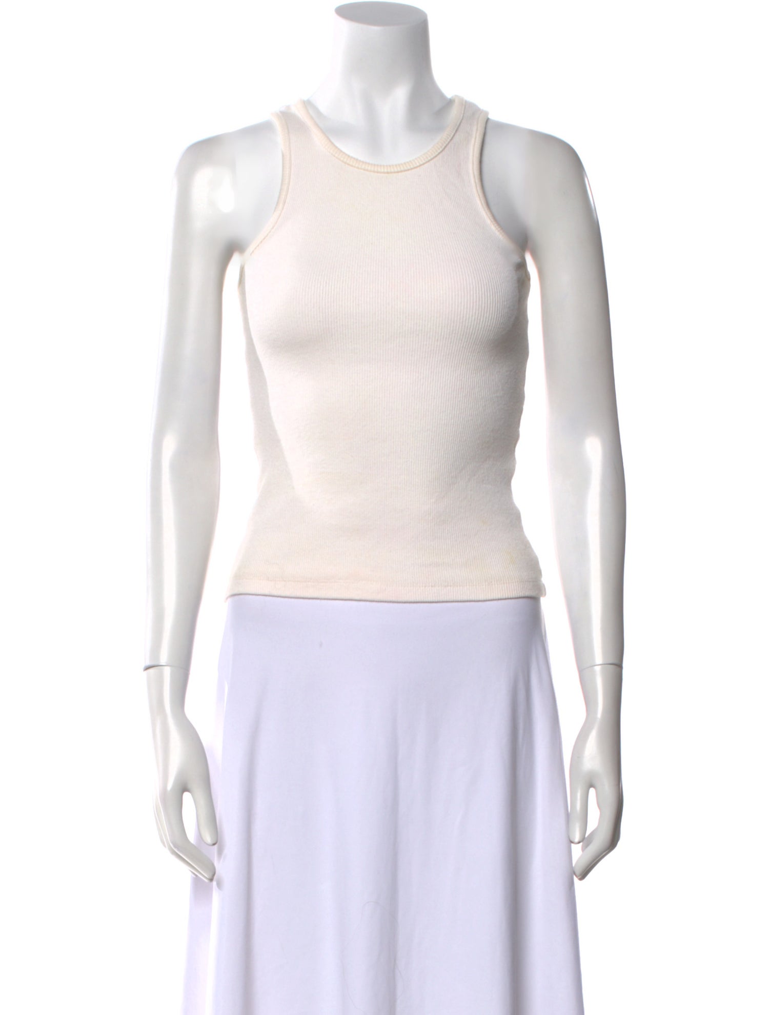 SUNDARBAY Crew Neck Sleeveless Top