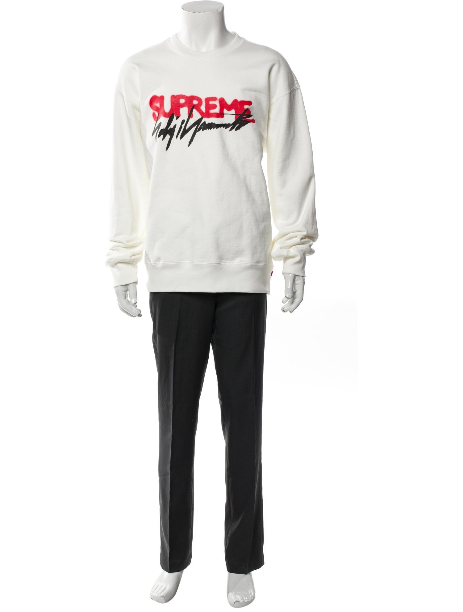 人気話題コラボ！Supreme x Yohji Yamamoto Crewneck White s-l400.jpg