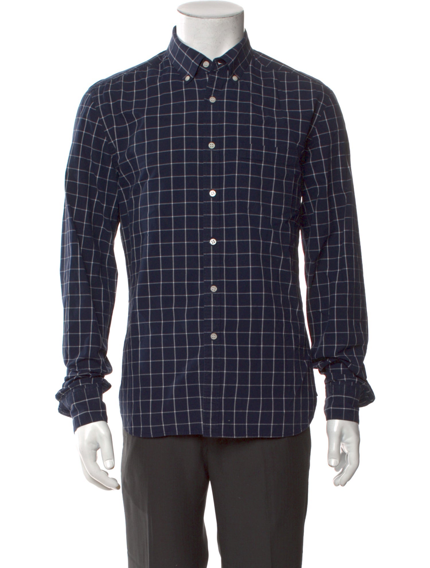 Shipley & Halmos Plaid Print Long Sleeve Shirt