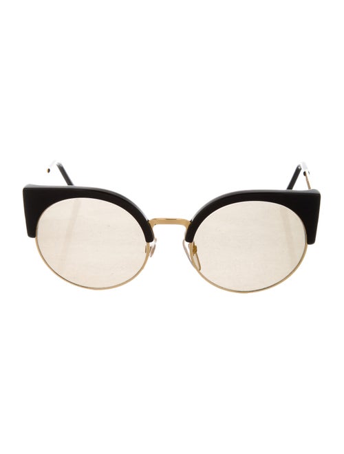 Super by Retrosuperfuture Round Tinted Sunglasses