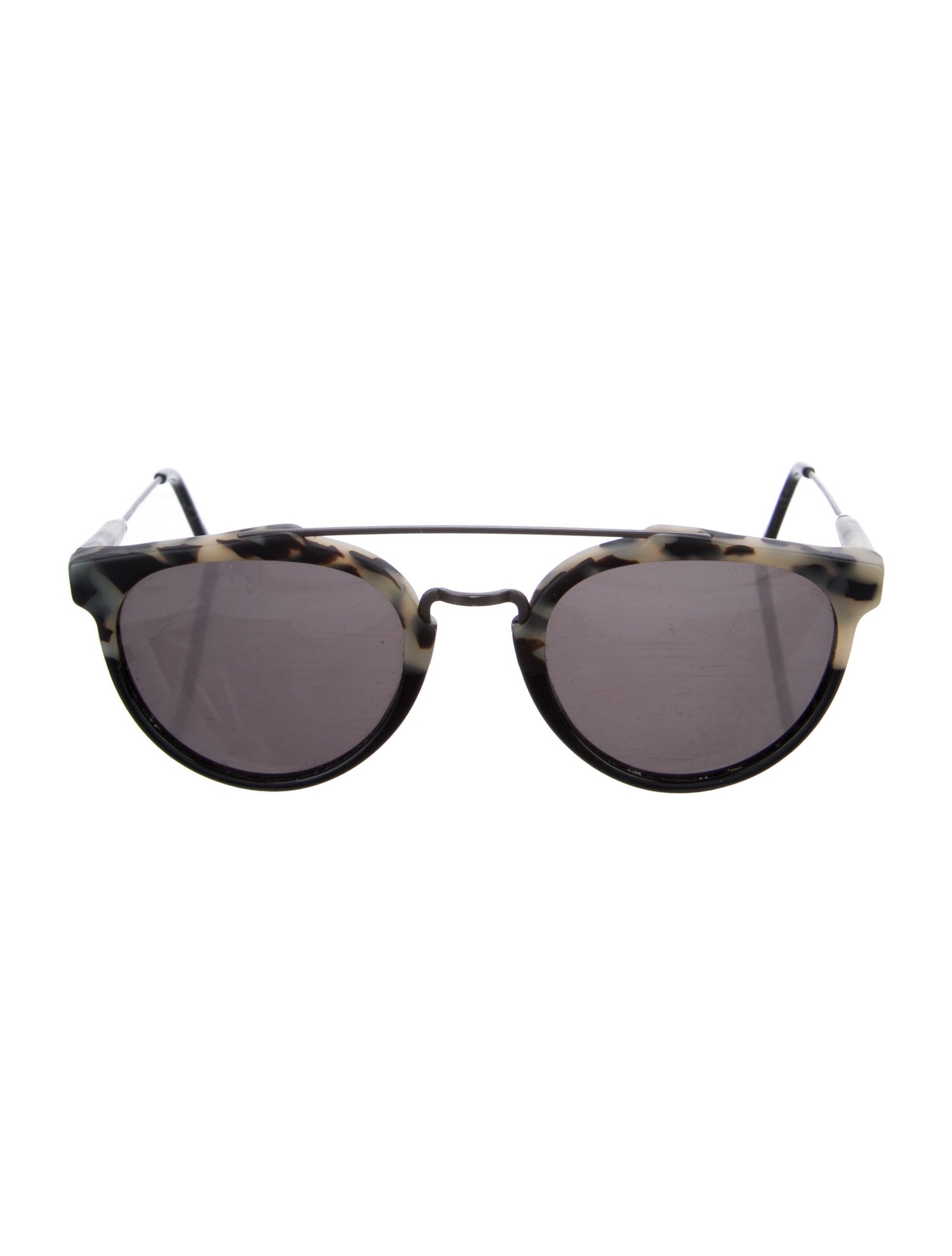 Super by Retrosuperfuture Aviator Tinted Sunglasses