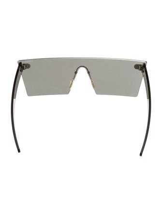 Super by Retrosuperfuture Shield Mirrored Sunglasses