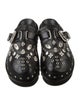 Toga Virilis Leather Studded Accents Slides