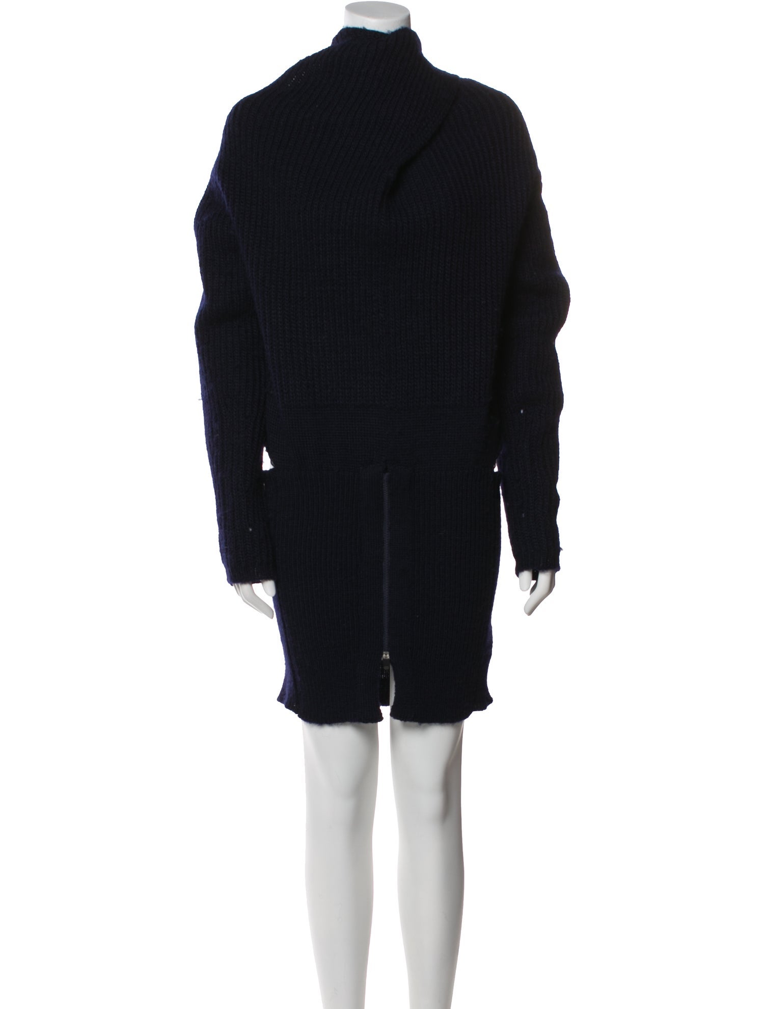 Toga Wool Mock Neck Sweater