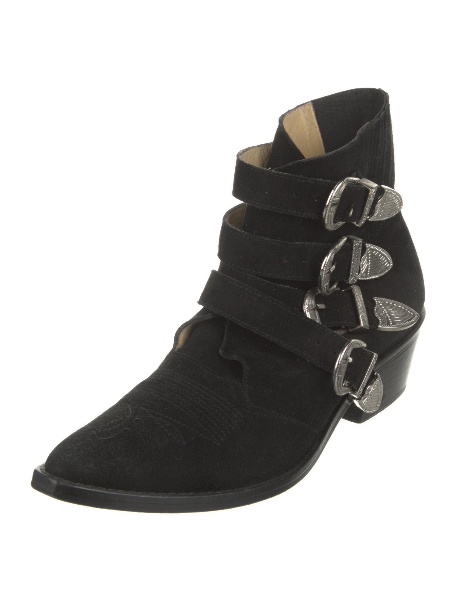 Toga Suede Western Boots