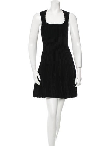 Torn by Ronny Kobo Mini Textured Dress