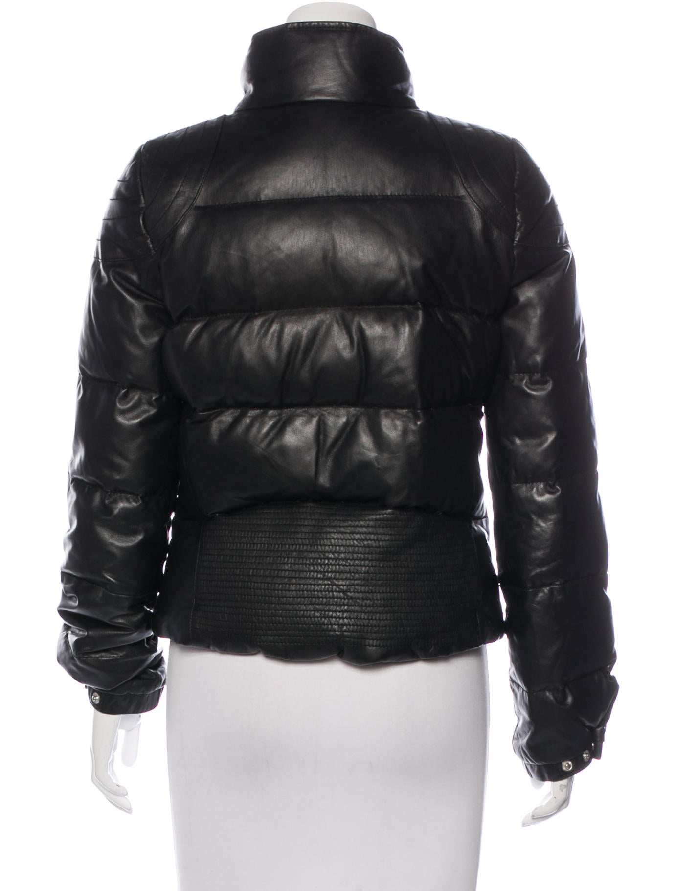 Torn by Ronny Kobo Leather Down Jacket Clothing WT522584 The RealReal